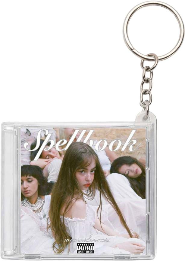 Spellbook Album Cover Keychain