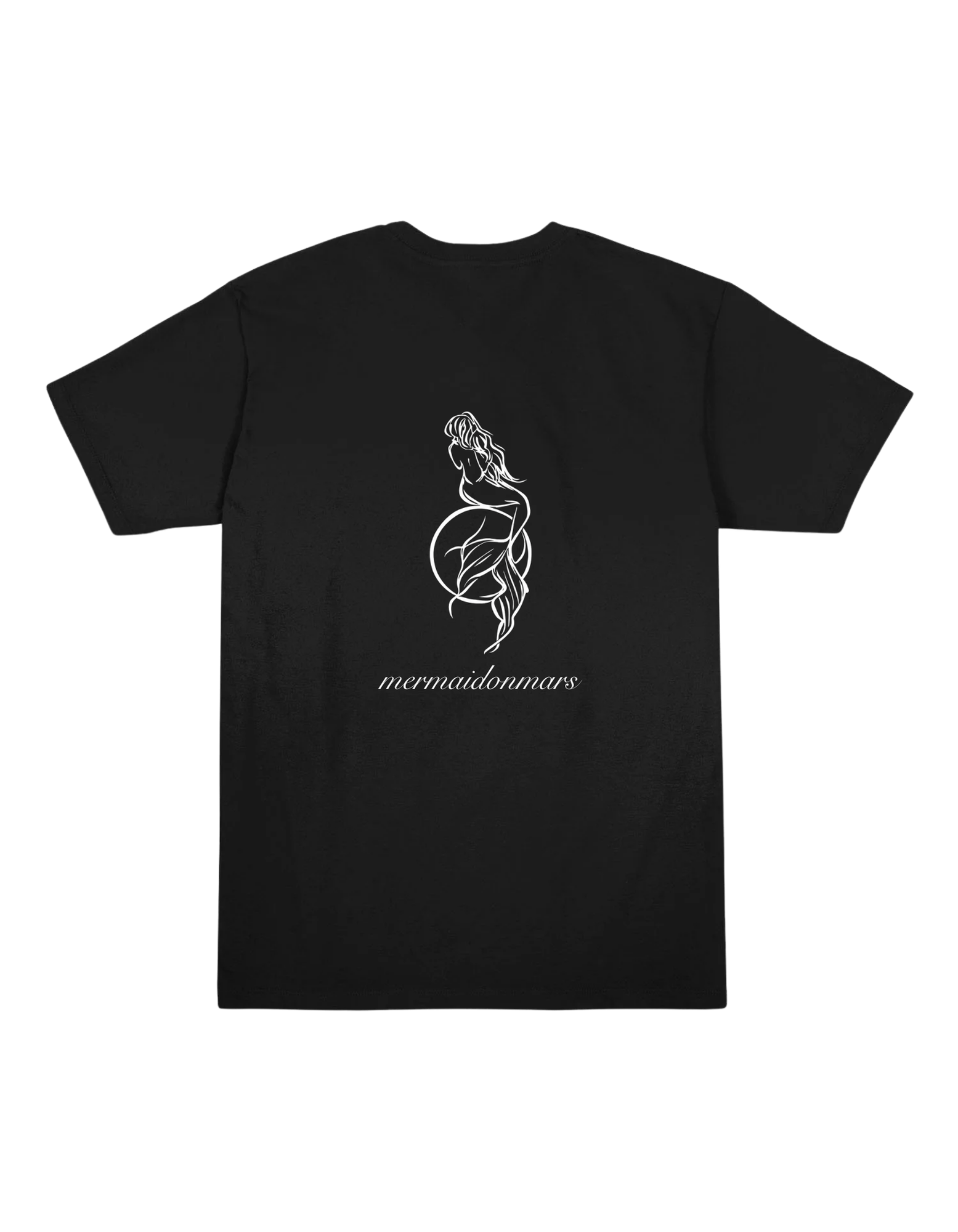 mermaid on mars T-Shirt (Black)