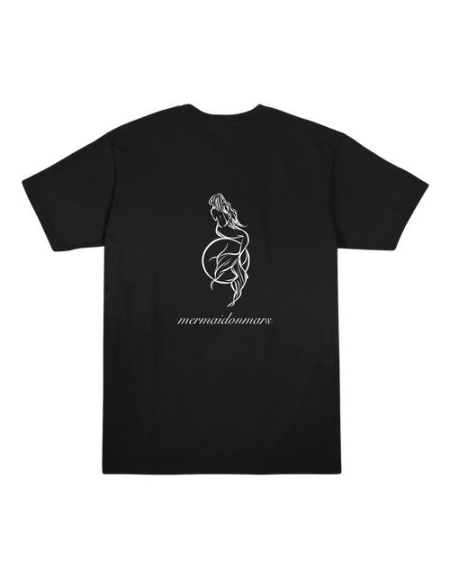 mermaid on mars T-Shirt (Black)